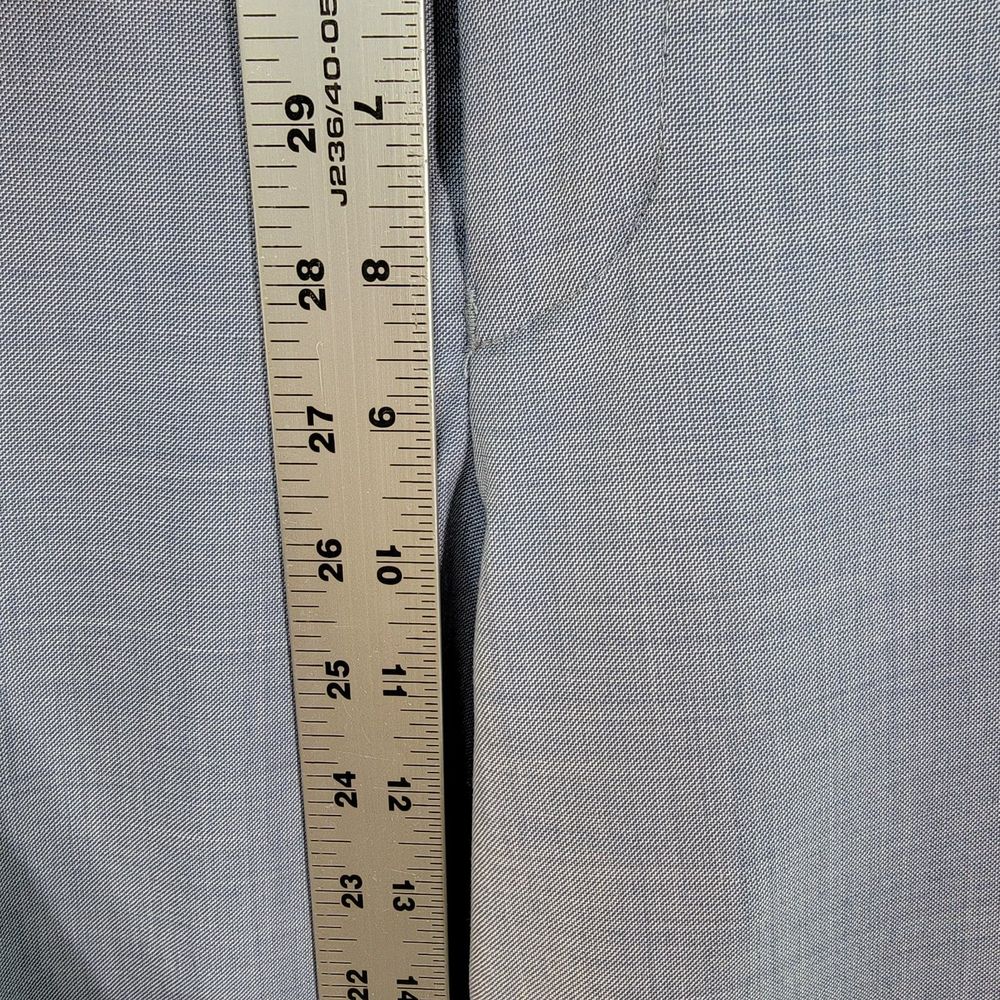 2 Piece Bachrach Super 120's Wool Blend Modern Fit Suit Jacket 40R Pants 36R - Picture 14 of 14